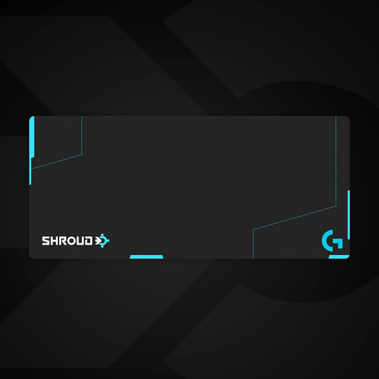 Геймърски пад Logitech G840, XL, Shroud Edition, Черен Геймърски пад Logitech G840, XL, Shroud Edition, Черен