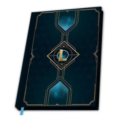Notebook ABYSTYLE LEAGUE OF LEGENDS Hextech Logo, A5, 180 pages